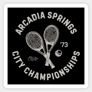Arcadia Springs City Championships '73 Sticker